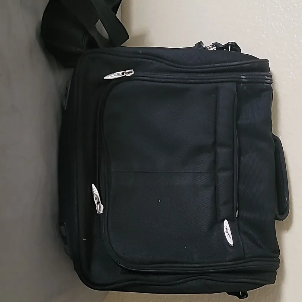 Olympia Black Travel Bag